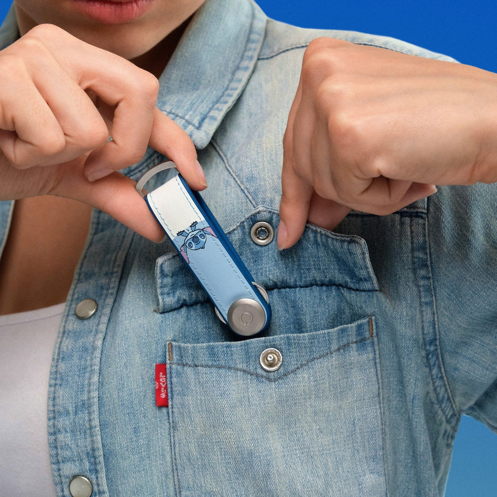 Disney | Orbitkey Stitch Hybrid Leather Key Organiser