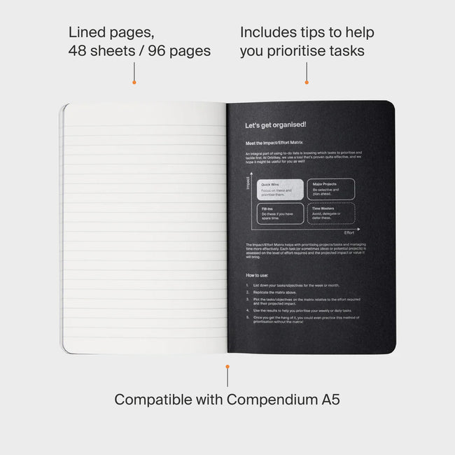 Notebook A5 - 3 Pack